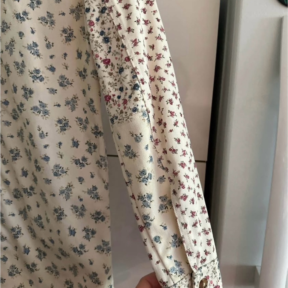 Sezane Spring Floral Chore Coat/Will Jacket - Picture 10 of 10
